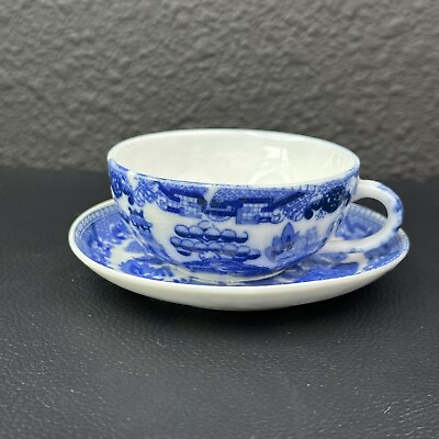 #ad Antique Japanese cup and saucer 19th Century $79.99