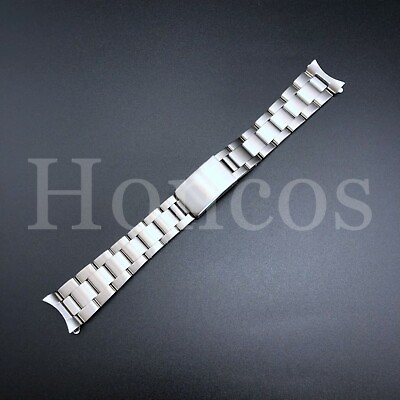 #ad 19MM OYSTER WATCH BAND SOLID STAINLESS STEEL BRACELET FITS FOR 78350 ROLEX DATE $24.99