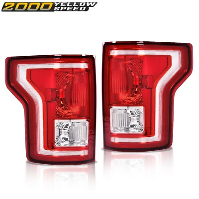#ad Tail Lights Fit For 2015 2016 2017 Ford F 150 Pickup Halogen Rear LH And RH Lamp $47.49