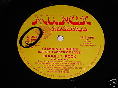 #ad Boogie T. Rock Climbing Higher Up The Ladder Of 12quot; $8.00