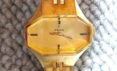 #ad RADO Watch Swiss Made Manual Winding 25mm × 24mm Arm 16.5cm Women 641 Gold $119.00