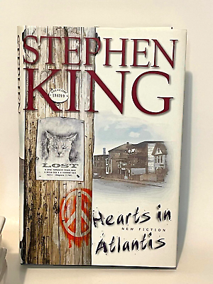 #ad STEPHEN KING: quot;Hearts in Atlantisquot; FIrst Edition 1999 Hardback Book Vintage $12.97