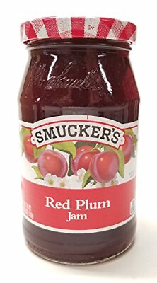 #ad Smucker#x27;s Jams 18oz Glass Jar Pack of 2 Choose Flavors Below Red Plum $23.56