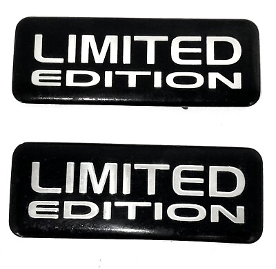#ad 02 03 04 Jeep Liberty—quot;Limited Editionquot; Side Door Sticker Nameplate Emblems 2pc $23.10