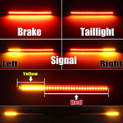Motorcycle LED License Brake Tail Light Turn Signals for Bobber Cafe Racer ATV $9.59