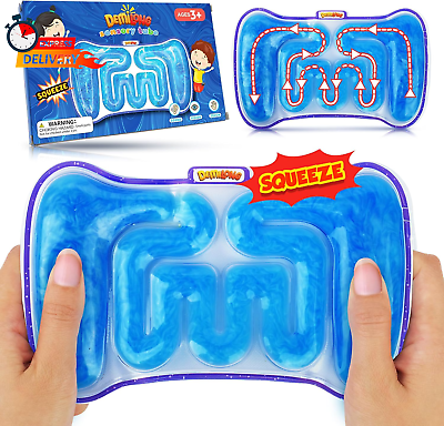 #ad Squishy Autism Sensory Toys for Kids Fidget Toys Sensory Tube Filled with Goo $17.00