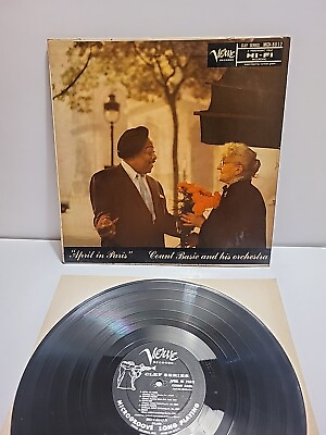 #ad Count Basie April In Paris MGV8012 Verbe Records LP Vinyl RARE $10.00