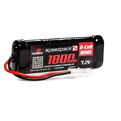 #ad Dynamite SPEEDPACK2 7.2V 1800MAH 6 CELL NiMH FLAT TAM DYNB2050 Car Batteries amp; $16.99