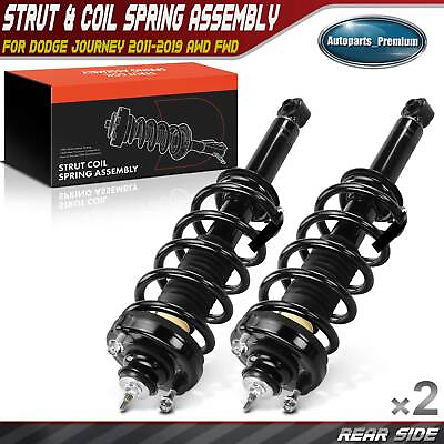 #ad 2x Rear Complete Strut amp;Coil Spring Assembly for Dodge Journey 2011 2019 AWD FWD $103.99