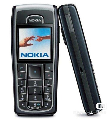 #ad Nokia 6230i Black silver Unlocked Cellular Phone $22.00