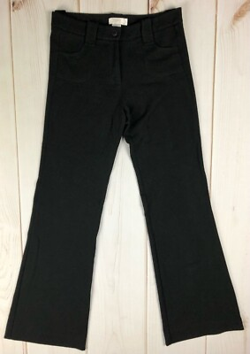 #ad INC International Concepts Toot Womens Bootcut Pants Black Pockets Flat Front 8 $11.69