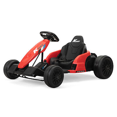 #ad TOBBI 24V Kids Go Kart Electric Power Ride On Toy Vehicle for Kids Aged 4 16 $329.98
