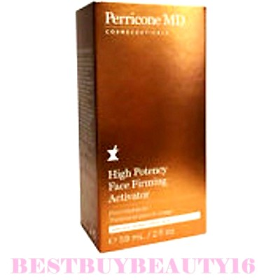 #ad DR PERRICONE MD HIGH POTENCY FACE FIRMING ACTIVATOR FULL SIZE 2 OZ BOX AUTHENTIC $75.99