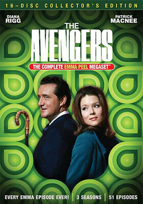 #ad The Avengers Emma Peel Megaset DVD NEW FREE SHIPPING $23.99