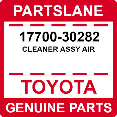 #ad 17700 30282 Toyota OEM Genuine CLEANER ASSY AIR $172.14