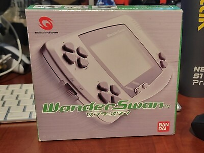 #ad Bandai WonderSwan Color Launch Edition Skeleton Green Handheld System $55.00