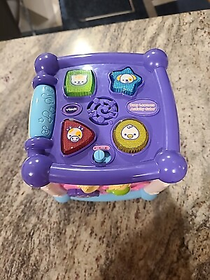 #ad VTech Busy Learners Activity Cube Purple $16.99