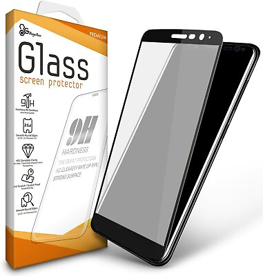 #ad For BLU View 4 BLU View 2 Full Coverage Tempered Glass Screen Protector $5.99