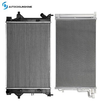 #ad Cooling Radiator And A C Condenser For 2017 18 2019 2020 Hyundai Elantra 2.0L l4 $134.31