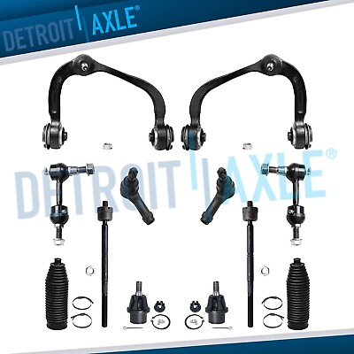 #ad 2WD Front Upper Control Arms Ball Joint Sway Bar Tierod for 2004 2005 Ford F 150 $114.96