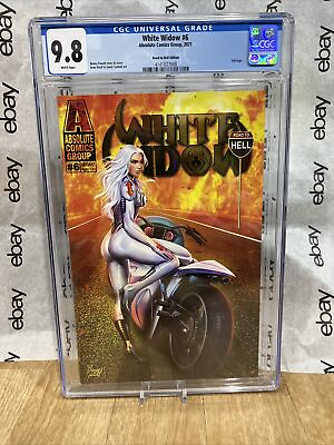 white widow 6 road to hell cgc 9.8 foil logo powel tyndall 2021 Absolute comic $79.99