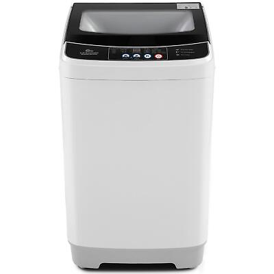 #ad Portable Washing Machine 17.8Lbs 15.6Lbs Capacity Full Automatic Portable Washer $195.99