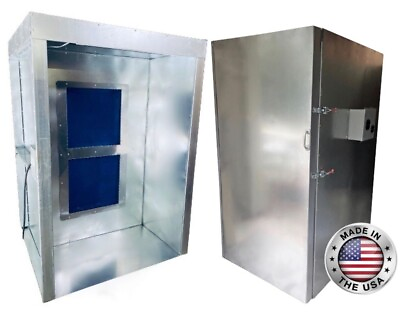 #ad Powder Coating System 4#x27;x4#x27;x6#x27; Curing Oven amp; 4#x27;x5#x27;7#x27; Spray Booth Package $5750.00