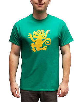 #ad Green Monkeys Legends of the Hidden Temple T Shirt TV Game Show Team Costume $12.72