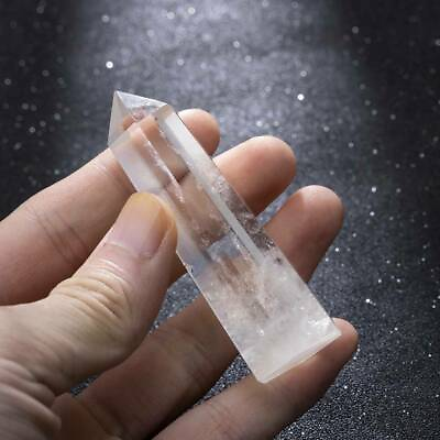 #ad HOT Large Clear Quartz Crystal Point Natural Wand Specimen Reiki Healing Stone $7.99