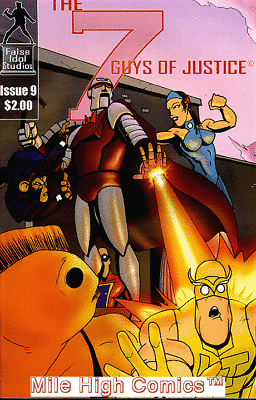 #ad 7 GUYS OF JUSTICE 2000 Series #9 Very Fine Comics Book $9.00