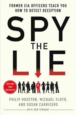 #ad Spy the Lie: Former CIA Officers Teach You How to Detect Deception GOOD $5.68