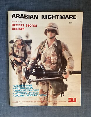 #ad 3W Wargame:Arabian Nightmare Desert Storm Update Kuwait $35.00