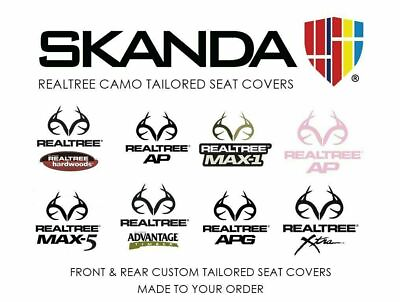 #ad Coverking Realtree Skanda Camo Front amp; Rear Seat Covers for GMC Sierra $679.98