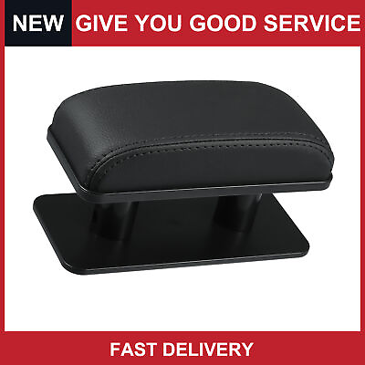 #ad Universal Car Armrest Adjustable Height Left Elbow Support Pad Black Pack of 1 $22.75