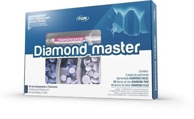#ad FGM Diamond Master Kit for Finishing and Polishing of All Restorative Material $49.99