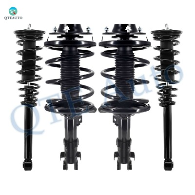 #ad Set Front Rear Quick Complete Strut Coil Spring For 1999 2003 Mitsubishi Galant $257.98