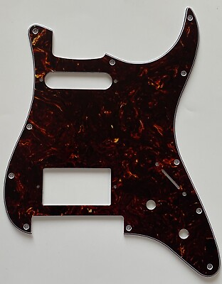 #ad For Fit Fender Strat Floyd Rose Tremolo HS Style Guitar Pickguard Brown Tortoise $17.99