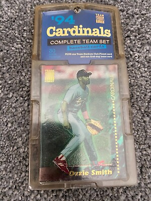 #ad Rare 1994 Topps Stadium Club Team St. Louis Cardinals Team Set 30 Cards Sealed $125.00