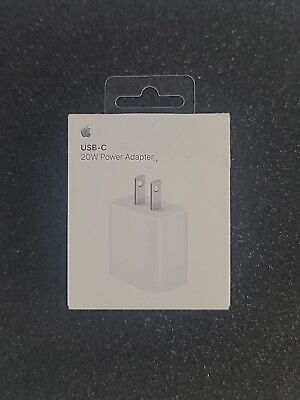 #ad Genuine Apple USB C Power Adapter 20 Watt White MHJA3AM A $12.00