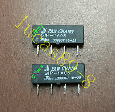 #ad 2PCS 5V Relay SIP 1A05 Reed Switch Relay for PAN CHANG Relay 4PIN $1.19