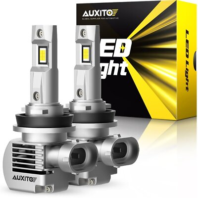 #ad AUXITO Super Bright H11 H8 LED Headlight Kit Bulb High Low Beam White H9 20000LM $42.74