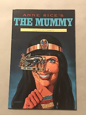 #ad ANNE RICE THE MUMMY #7 QUEEN OF THE DAMNED 1990 millenium comics horror $3.99