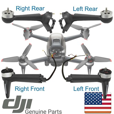 #ad #ad OEM Left Right Front Rear Arm Shell Antenna LED Cover Case Motor For DJI FPV $78.78