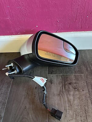 #ad Right Passenger Side Silver Door Mirror Power 2016 17 2019 20 FORD FUSION OEM $104.50