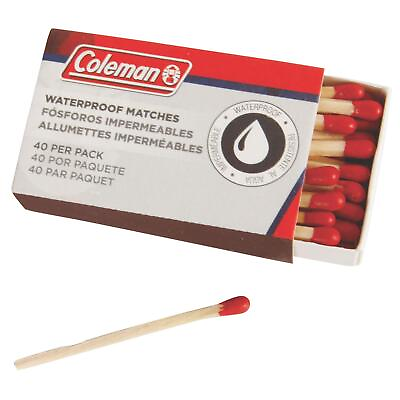 #ad #ad Coleman Waterproof Matches 4 Pack $7.75