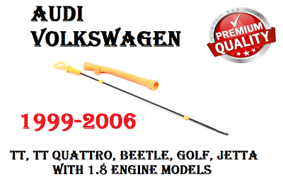 #ad 99 06 AUDI TT VW Beetle Golf Jetta 1.8 Engine Oil Dip stick amp; Tube Funnel SET $19.33