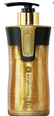 #ad Keratin Cure Gold Honey Hair Clarifying Deep Cleansing Best Quality Safety 300ML $19.99