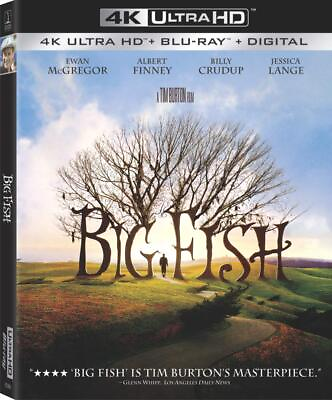 #ad New Big Fish 4K Blu ray Digital $15.50