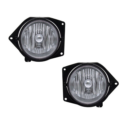 #ad Fits 2006 HUMMER H3 Fog Light Assembly Pair Driver and Passenger Side $70.50