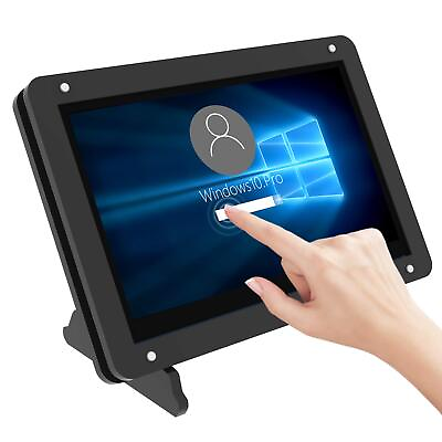#ad 5 inch Capacitive Touch Screen for Raspberry Pi 4 800x480 Pixels HD HDMI Disp... $54.31